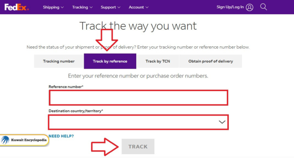 Fedex Tracking Kuwait by Reference Number