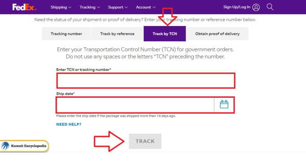 Fedex Tracking Kuwait by TCN