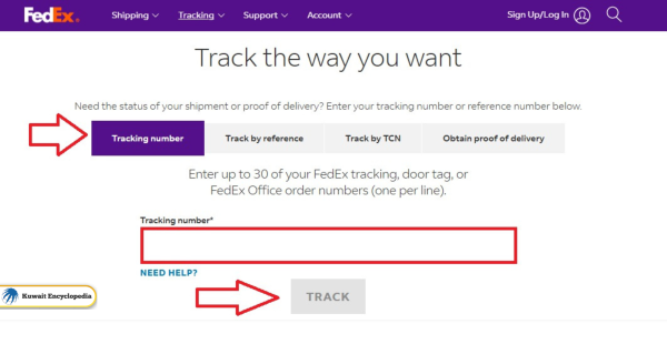 Fedex Tracking Kuwait by Tracking Number