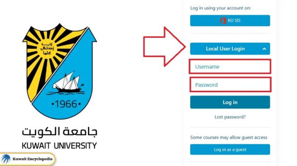 Moodle Kuwait University Login by Local User